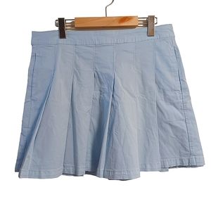 NWT American Eagle zip-up Baby Blue Tennis Skirt